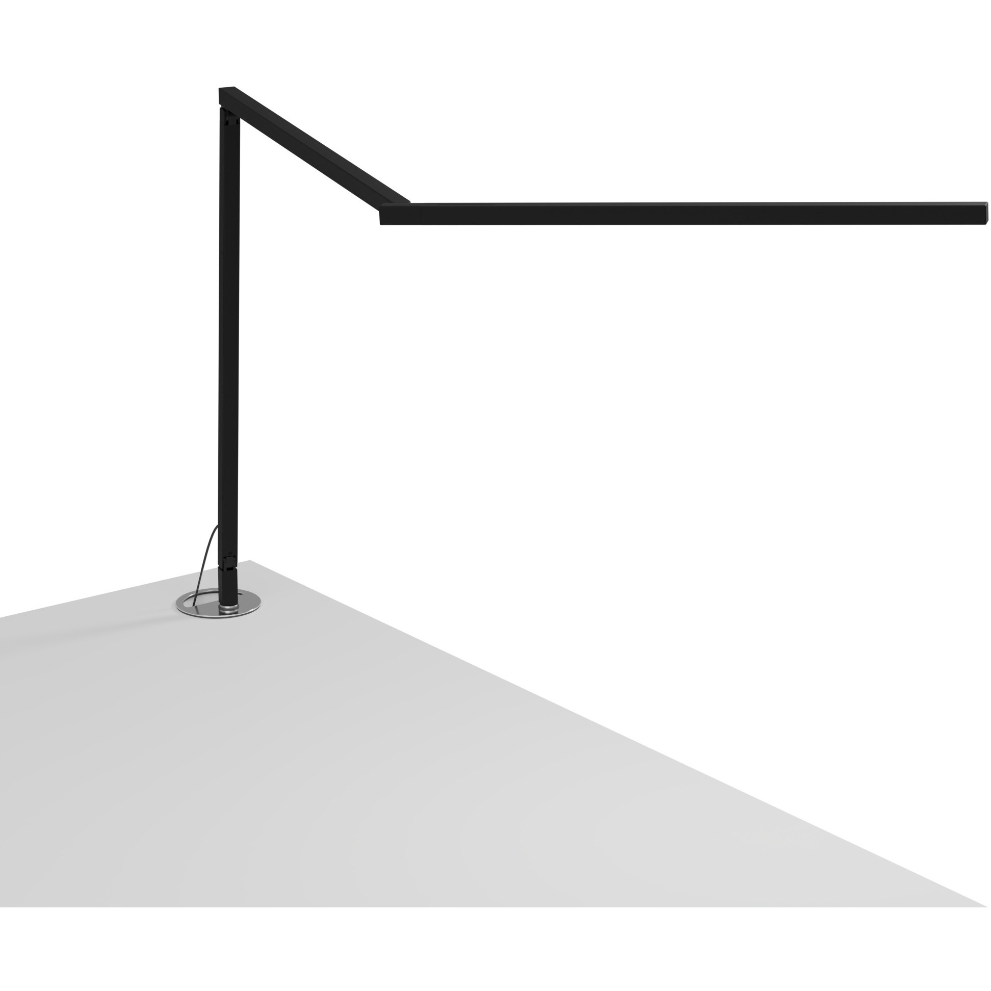 Z-Bar Gen 4 16.05 inch 8.80 watt Matte Black Desk Lamp Portable Light, Grommet Mount